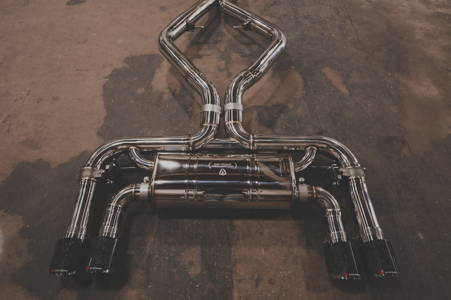 BMW X5M / X6M exhaust system