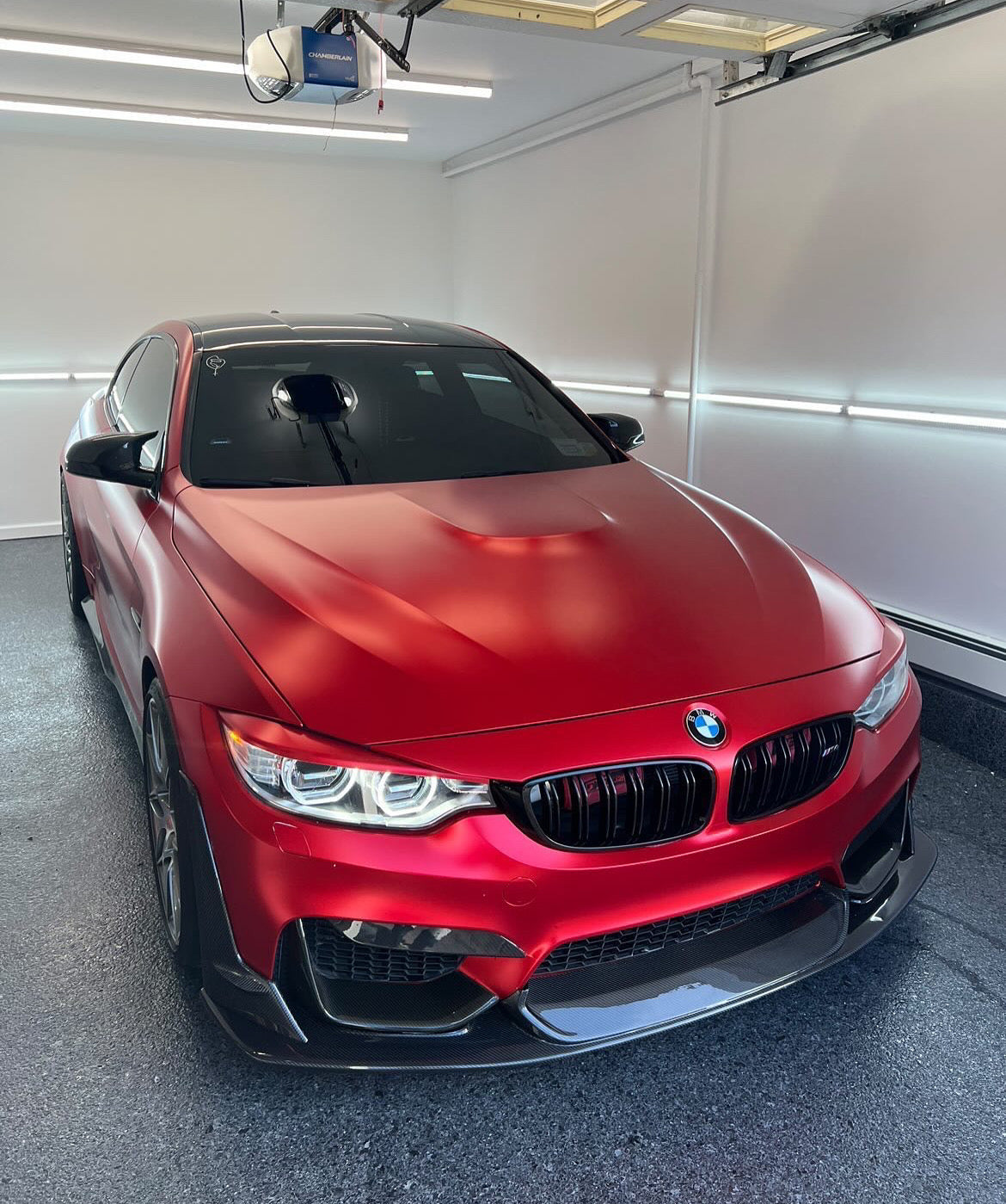 F8x M3/M4 Laptorr Style Carbon Fiber Front Lip