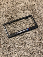 Load image into Gallery viewer, Bmwmpower247 Carbon Fiber License Plate Frame
