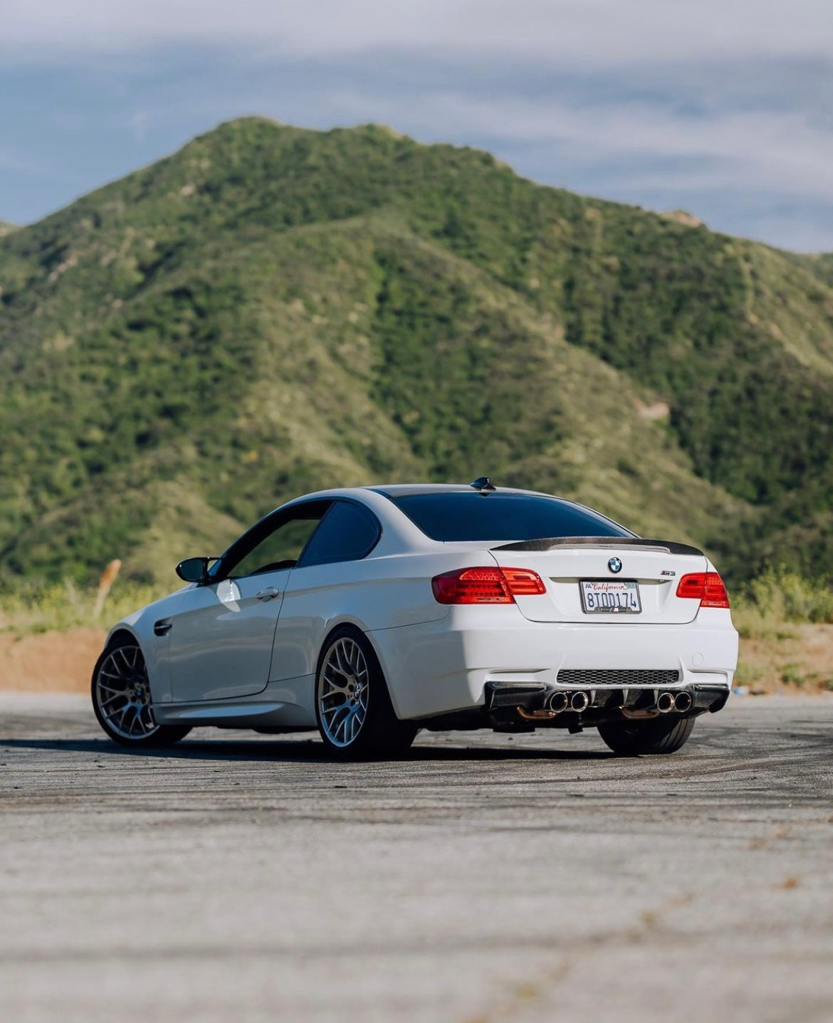 E92/E93 M3 GTS-V Style CF Rear Diffuser