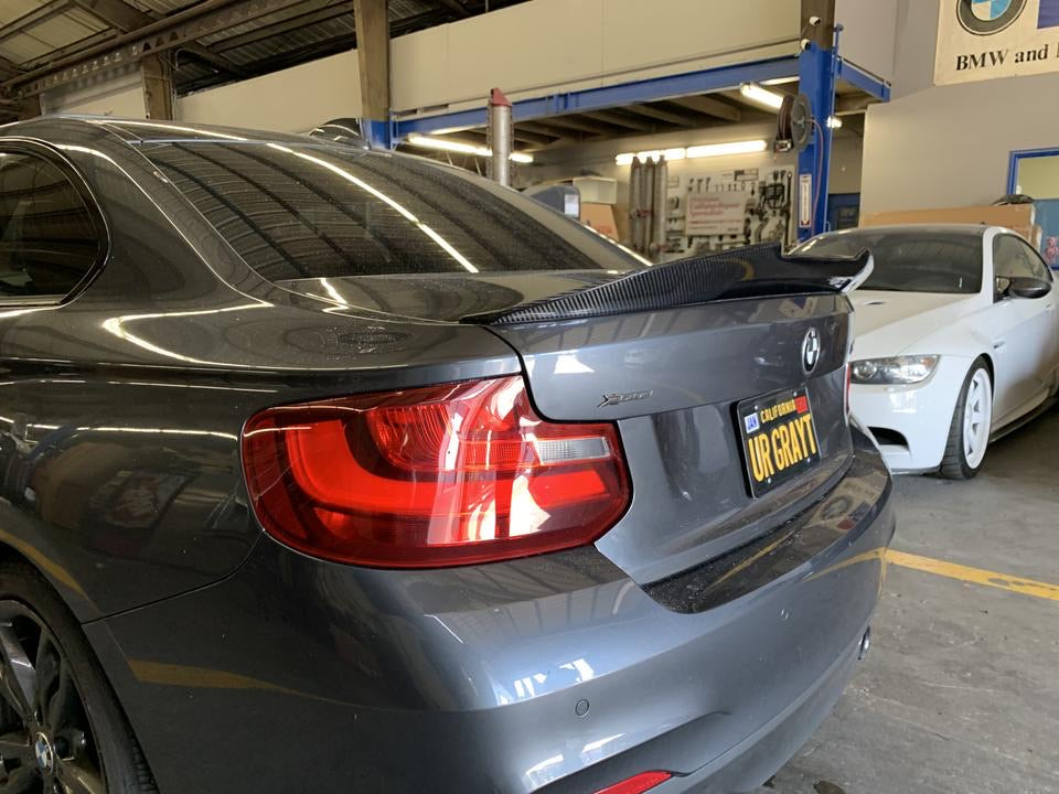 F22/F87 Carbon Fiber V2 Spoiler