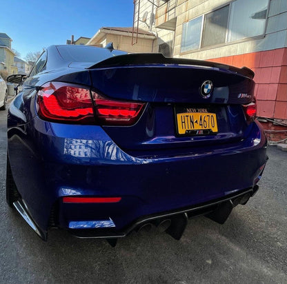 F8x M3/M4 PSM Style Rear Carbon Fiber Diffuser