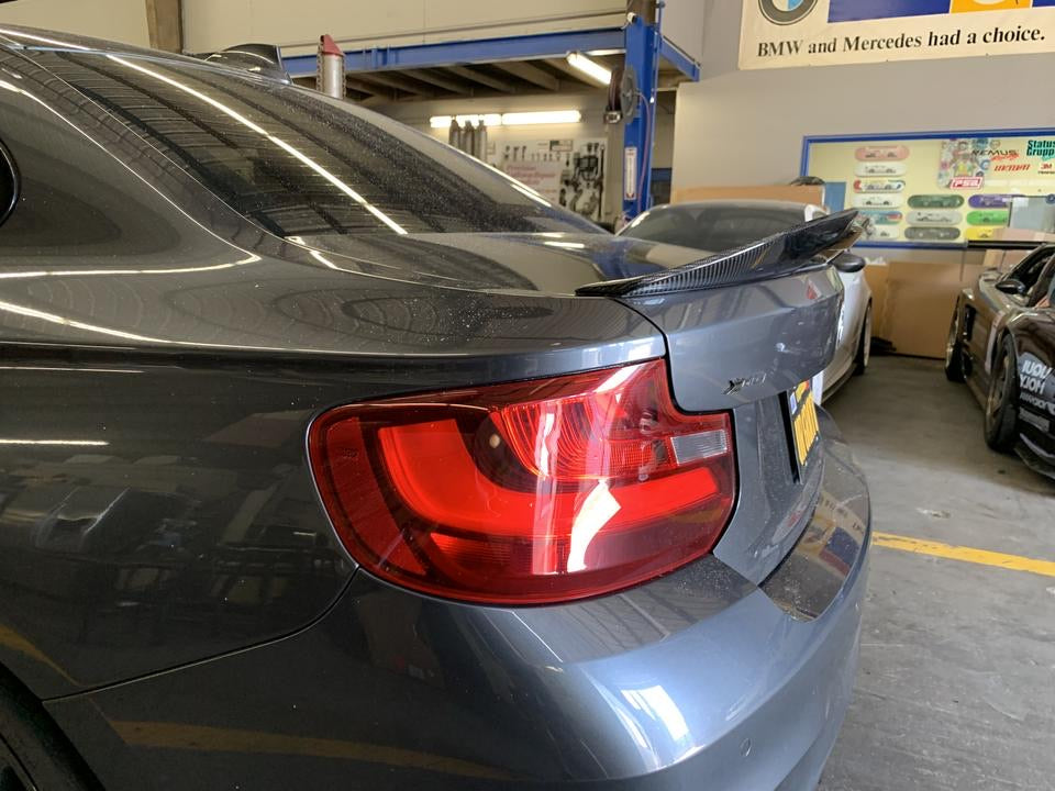 F22/F87 Carbon Fiber V2 Spoiler