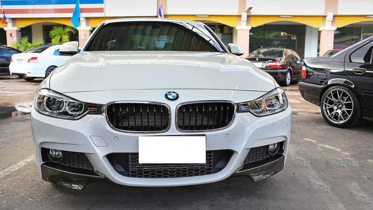 F30 P-Style Carbon Fiber Front Splitters