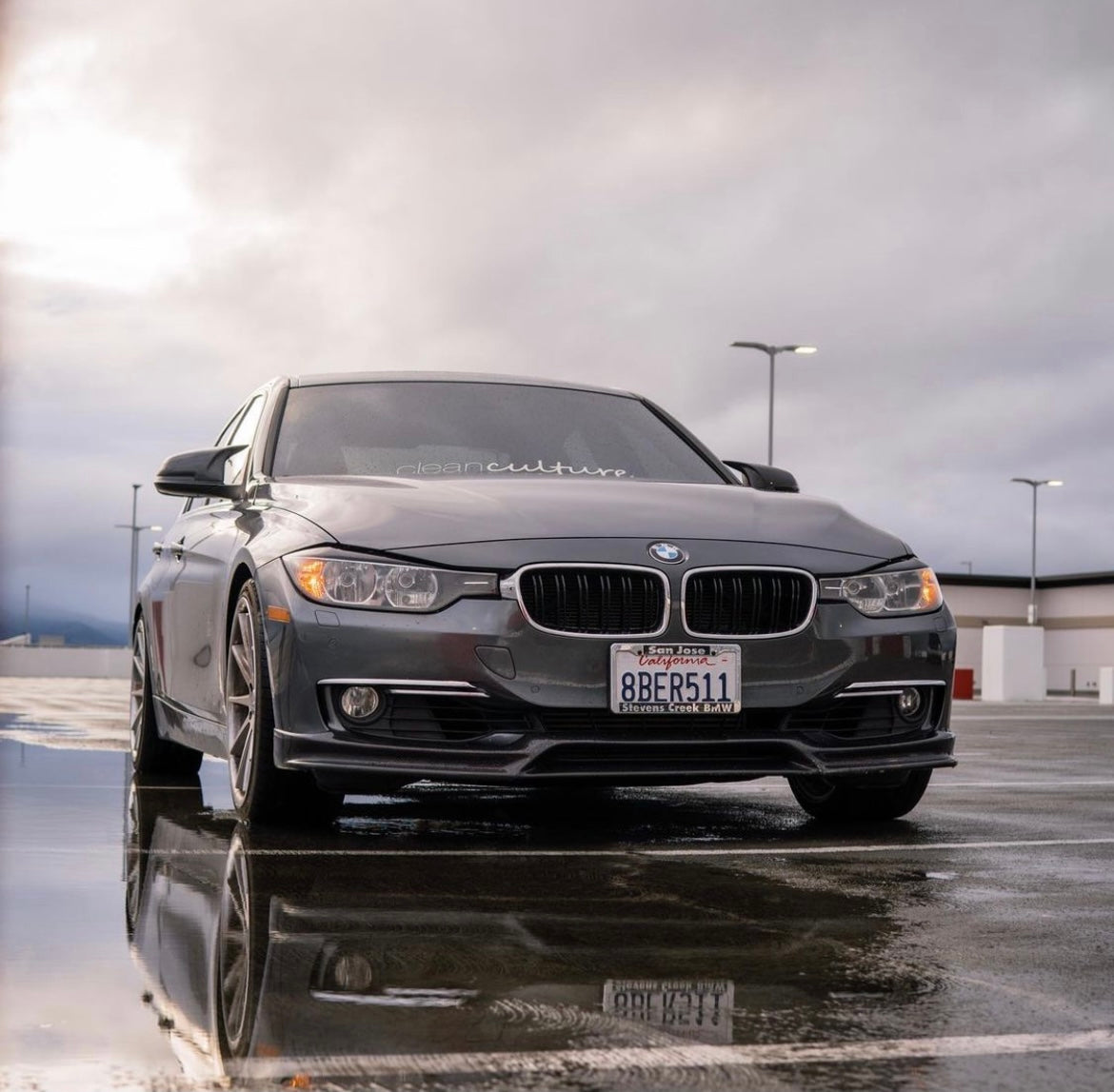 F30 Standard Bumper Carbon Fibet Front Lip