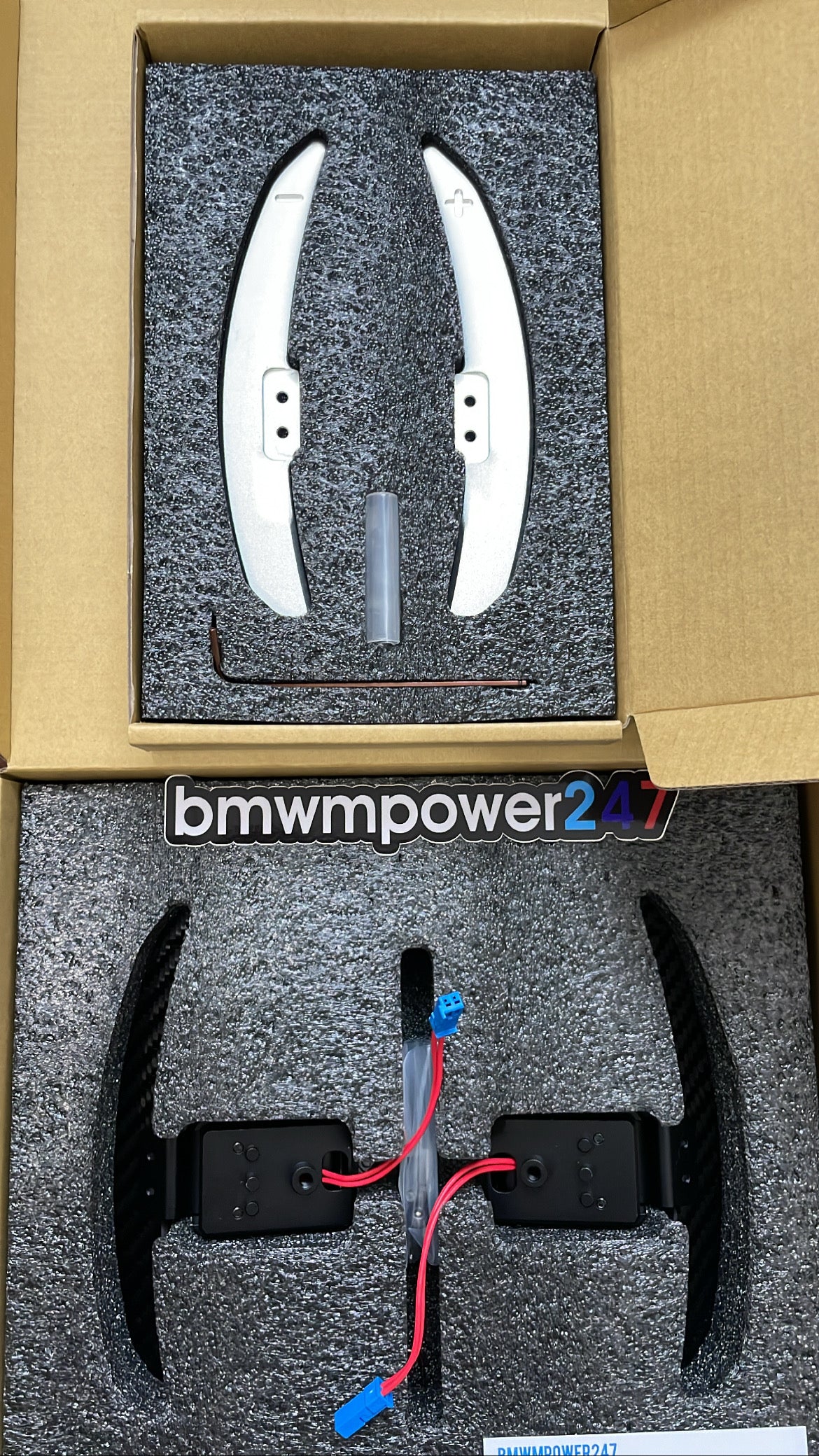 Magnetic Paddle Shifters for BMWs (JQWerks/Madtrace)