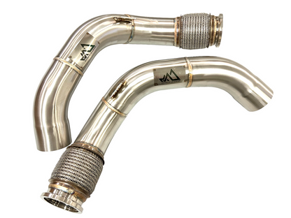 MAD BMW F90 M5 F92 M8 Secondary Downpipes S63R (For Offroad/Race Use)